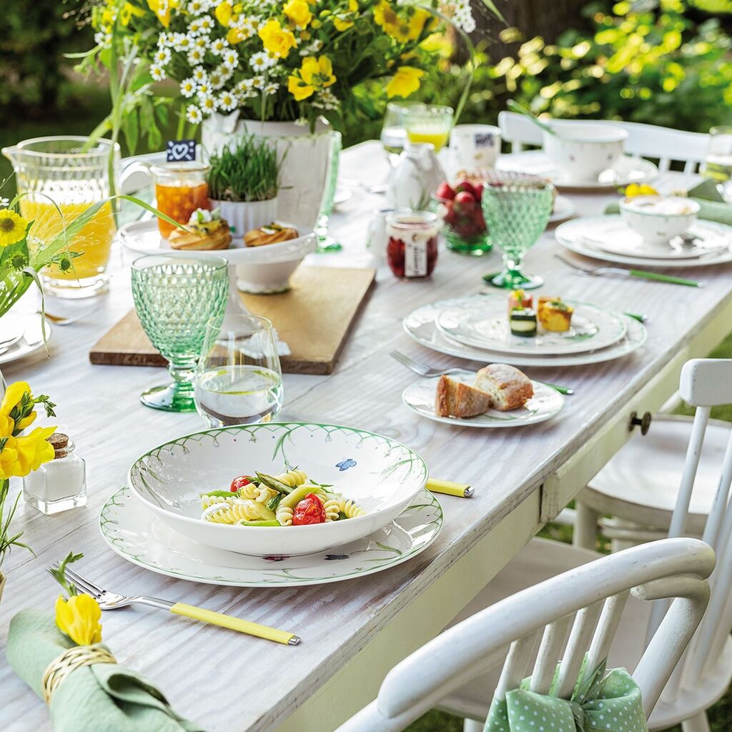 Schale VILLEROY & BOCH "Schale Colourful Spring ø 24 cm bunt", bunt, Schüsseln, Schale