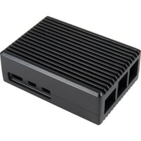 ODS-739 Raspberry Alu Case, Gehäuse schwarz, für Raspberry Pi5