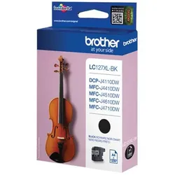 Patrone BROTHER LC-127XLBK Tinte schwarz