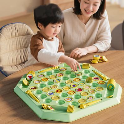 Combo Retail Shop Animal Flip Chess, Memory Game Board, Parent Child Interactive, Family Party Game, Children Adult Table Game animal Without Box