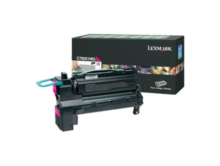 Lexmark C792X1MG, 20000 pages, Magenta, 1 pièce(s)