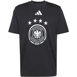 ADIDAS Herren Fanshirt Deutschland DNA grafik-Trikot, Größe S in Schwarz Schwarz