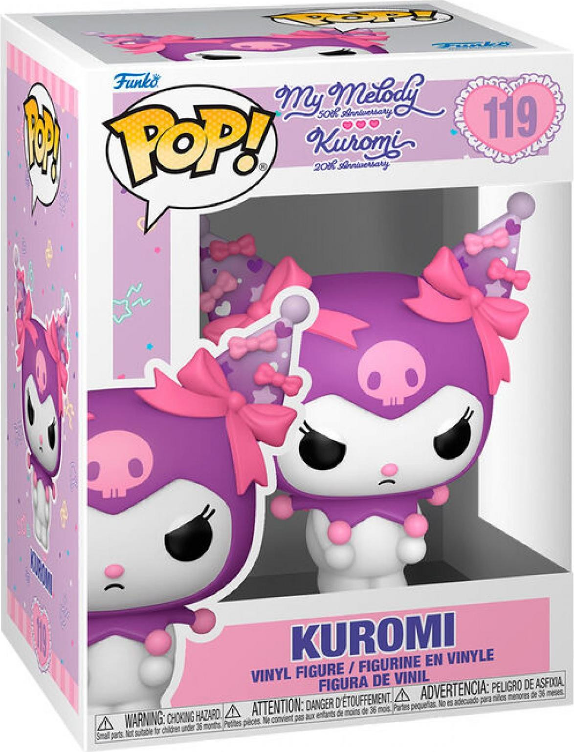 Funko Pop! Kuromi 20e Verjaardag Verzamelfiguur Animatie