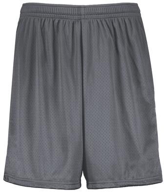 Augusta Sportswear 1850 7-Inch Modified Mesh Shorts in Graphite Grey size 4XL   Polyester
