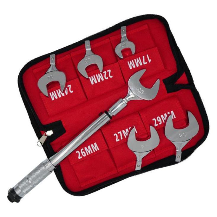 Rothenberger Drehmomentgabelschlüssel Satz (1/2", 1/4", 3/8", 14 - 77 Nm) (175001)