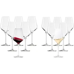 WEINGLÄSER QUATROPHIL transparent 12er Set