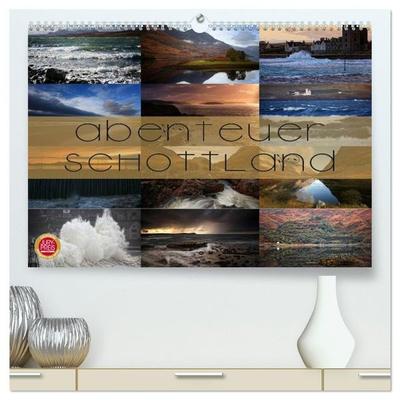 Abenteuer Schottland (hochwertiger Premium Wandkalender 2027 DIN A2 quer), Kunstdruck in Hochglanz