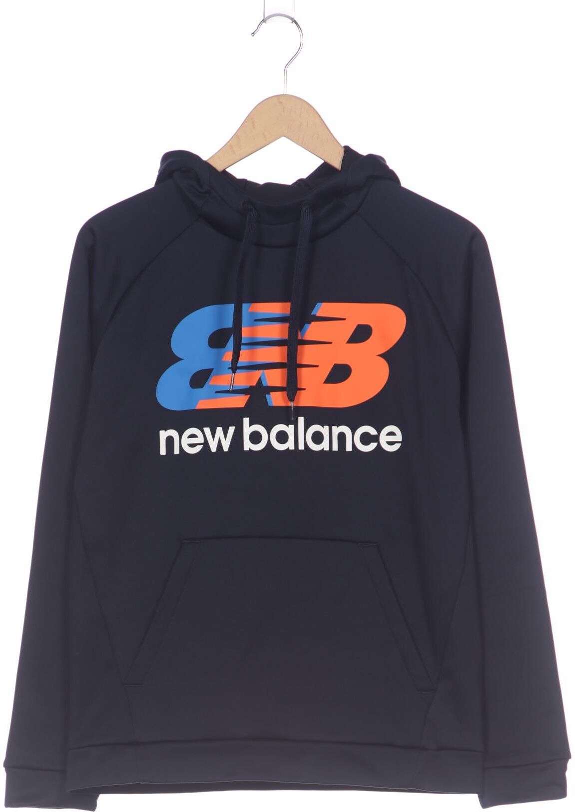New Balance Herren Kapuzenpullover, Marineblau, Gr. S, Synthetik - Second Hand