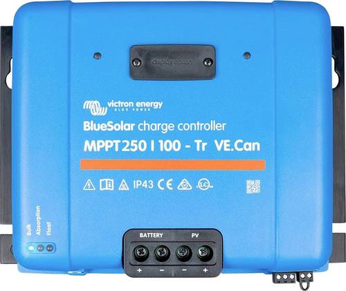 Victron Energy BlueSolar 250/100-Tr VE.Can Laderegler MPPT 12 V, 24 V, 48 V 250 A