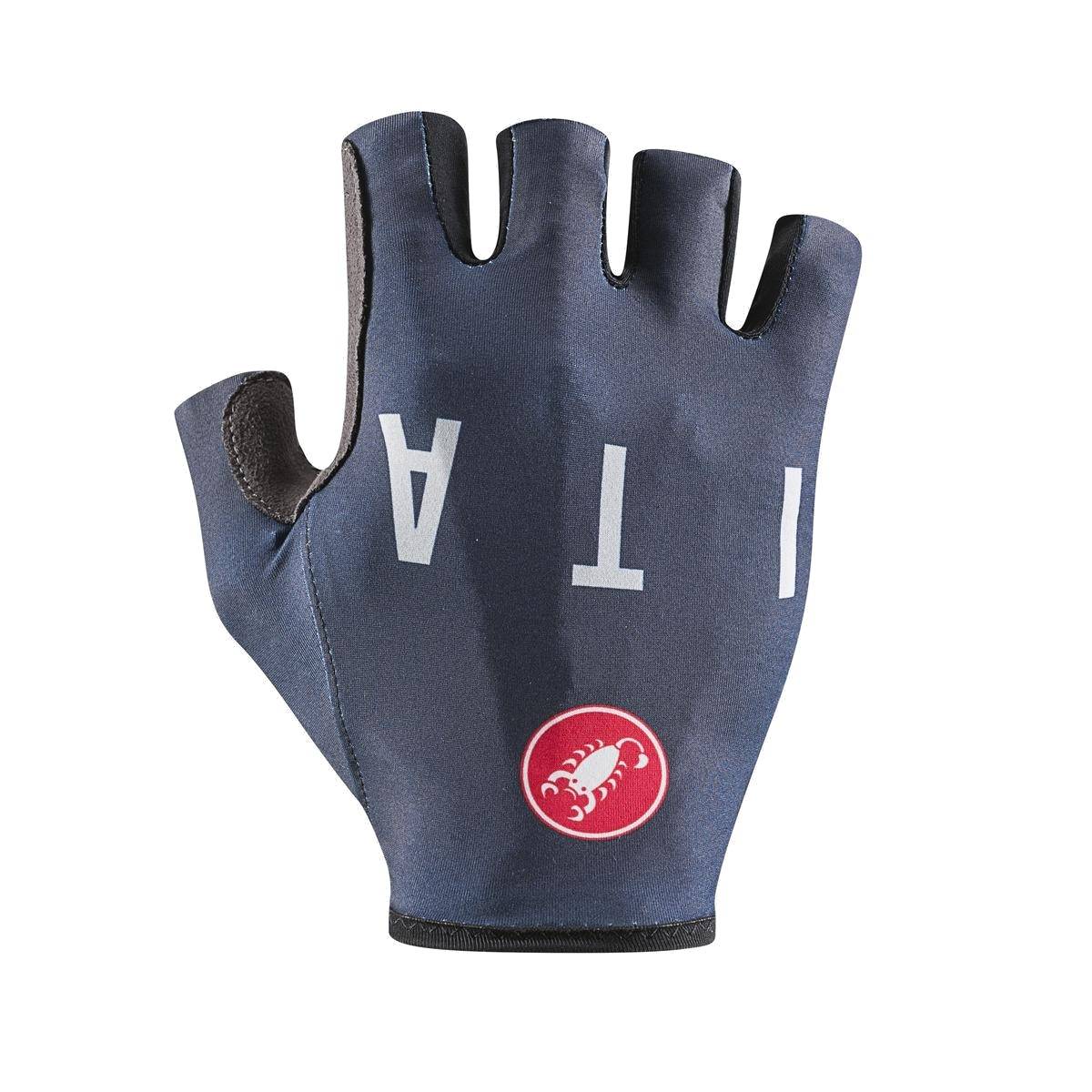 Luvas Castelli Race Italia Azul Bélgica, Tamanho M Homem