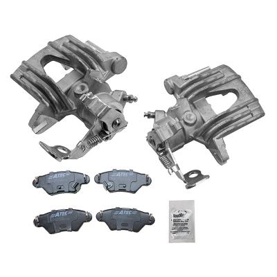 Atec 2x Bremssattel + Bremsbeläge Hinterachse [Hersteller-Nr. 40578194] für Opel, Vauxhall