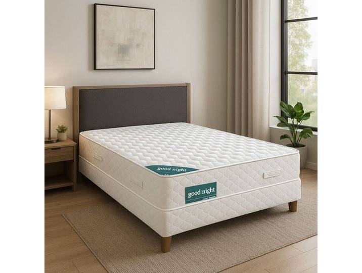 Matelas 160x200 - Ferme - Mousse à mémoire - Hauteur 21 cm