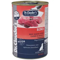 Dr. Clauder Selected Meat Rind 6x400 g