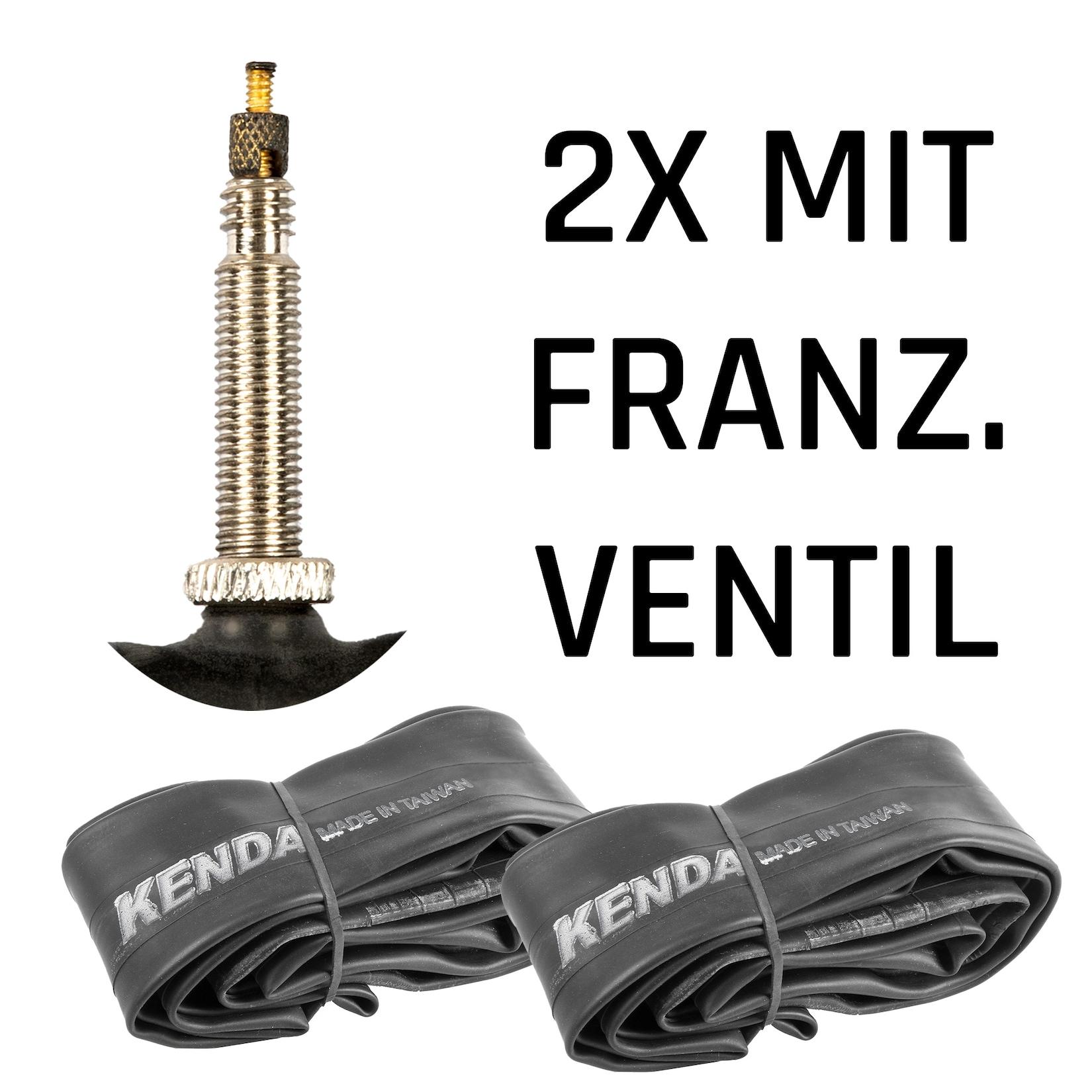 Kenda 12 - 29 Zoll Fahrrad Schlauch Fahrradschlauch Fahrradschläuche AV DV FV Autoventil Schraderventil Französisches Ventil Sclaverand Dunlop universal Schlauch