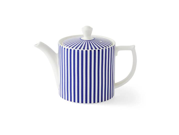 Spode Théière Steccato 1,1 L Bleu-blanc