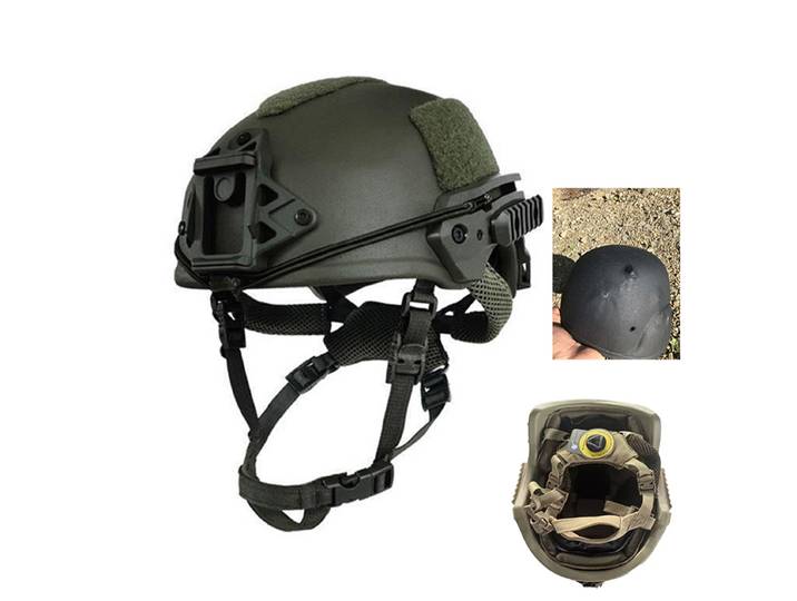 Casque DEWBEST FAST - Configuration de Mission en Aramide Protection haute performance, inspirée des forces de l'ordre américaines