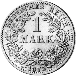 Deutsches Kaiserreich 1 Mark 1873