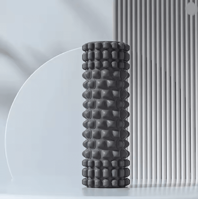 Inspire Essentials RecoverEase Medium Density Foam Roller black