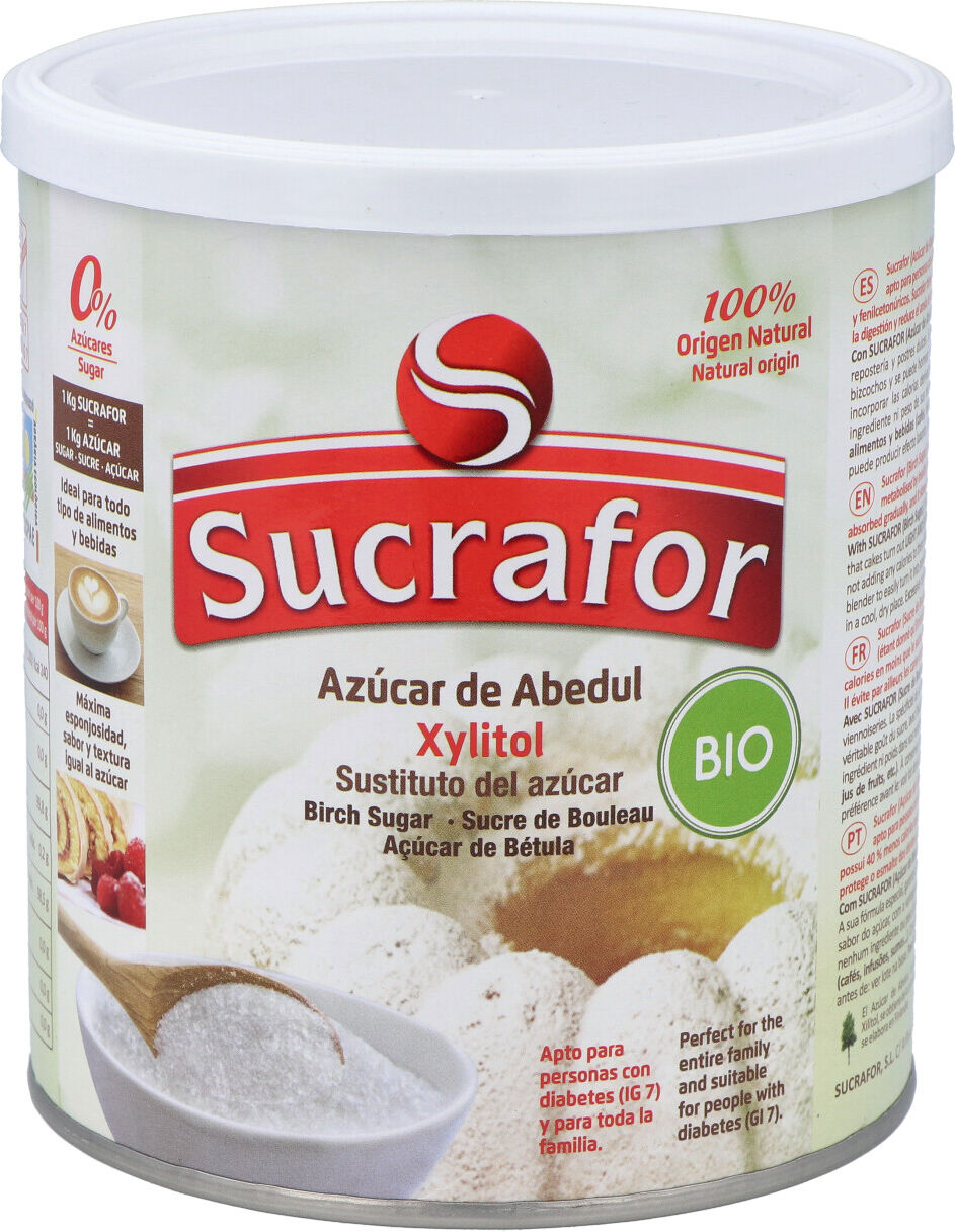 Sucrafor sucrafor (azucar de abedul) 500gr. bio