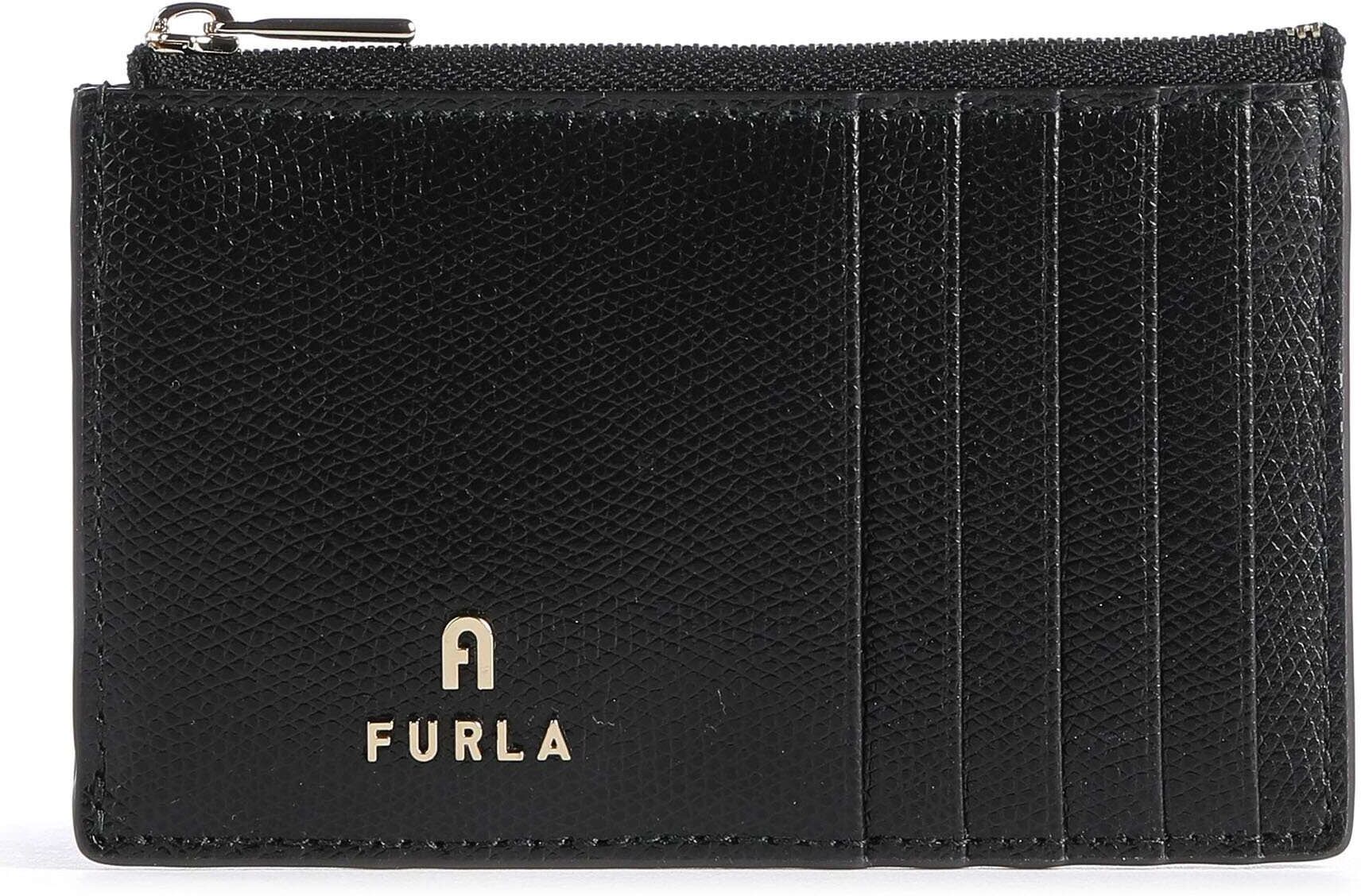 Furla Camelia M Kreditkartenetui, schwarz