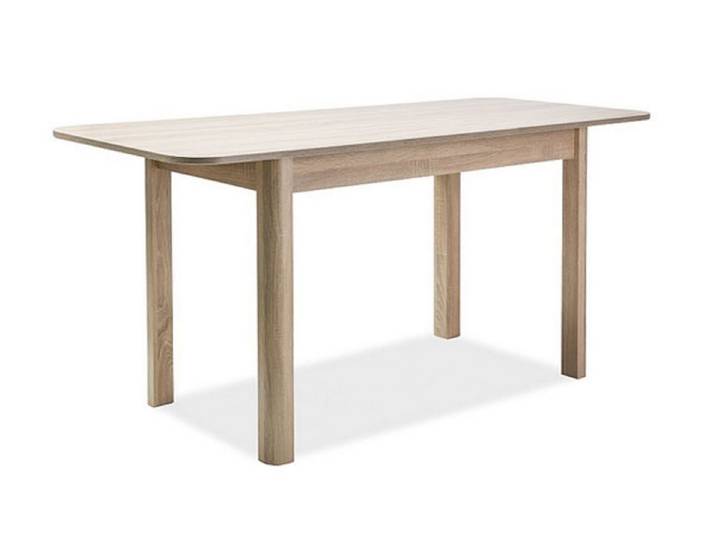 Feldmann-Wohnen Esstisch Diego II, 105-140x65x75cm Sonoma Eiche ausziehbar