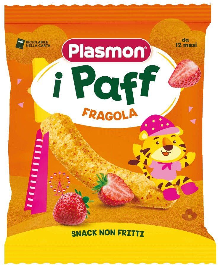 Plasmon Paff snack fragola 15 g baby merenda