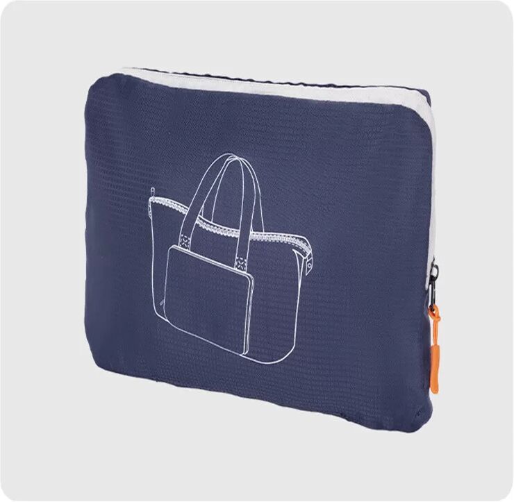 INF Faltbare Reisetasche   Leichte und geräumige Reisetasche Blau