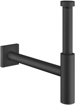 Dornbracht Geruchverschluss 1006078033 1 1/4", eckige Rosette, schwarz matt
