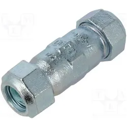 Gebo, Rohrverbindungstechnik, Verbinder: Spanner zweiseitig Gusseisen SPECIAL Stahlrohre