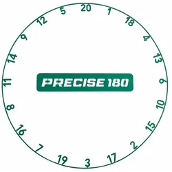 Precise 180 OnePiece Zahlenring - Hunting Green