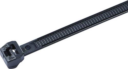 HellermannTyton Kabelbinder außenverzahnt T30LOS-HS-BK-C1