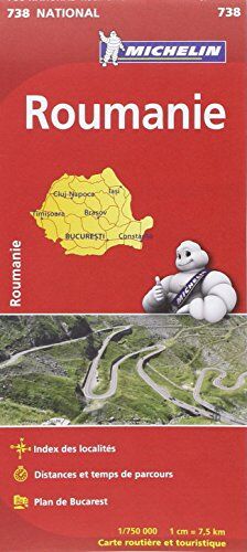Collectif Michelin - Carte Roumanie Michelin - Preis vom 01.10.2026 17:08:56 h
