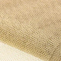 Netzgewebe "Metallic", gold