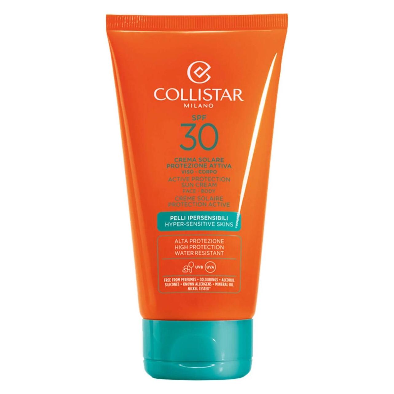 Collistar CS Sun - Active Protection Sun Cream face & body SPF30 (SPF 30, 150 ml) (K26200)