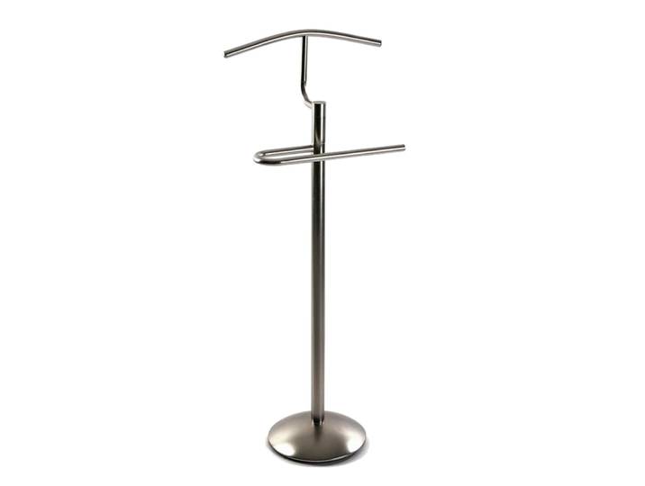 Valet de nuitmoderne en métal argenté