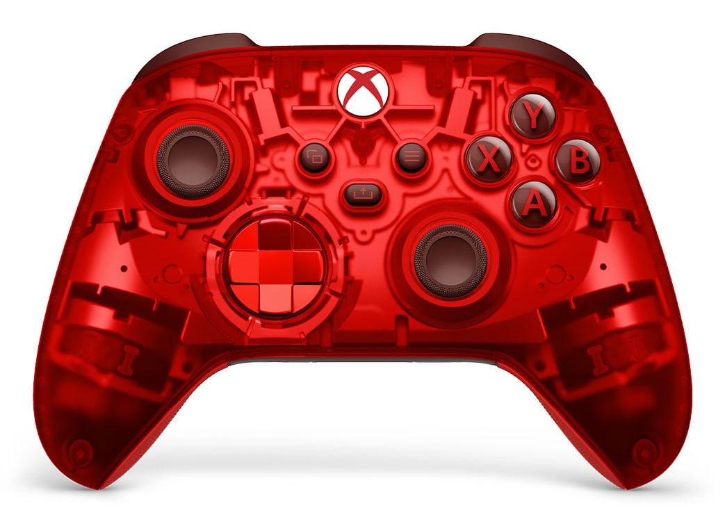 Microsoft Xbox Wireless Controller - Pulse Cipher Special Edition Analog / Digital Gamepad für Xbox Series S, Android, Xbox Series X, iOS, PC (Rot) QAU-000165