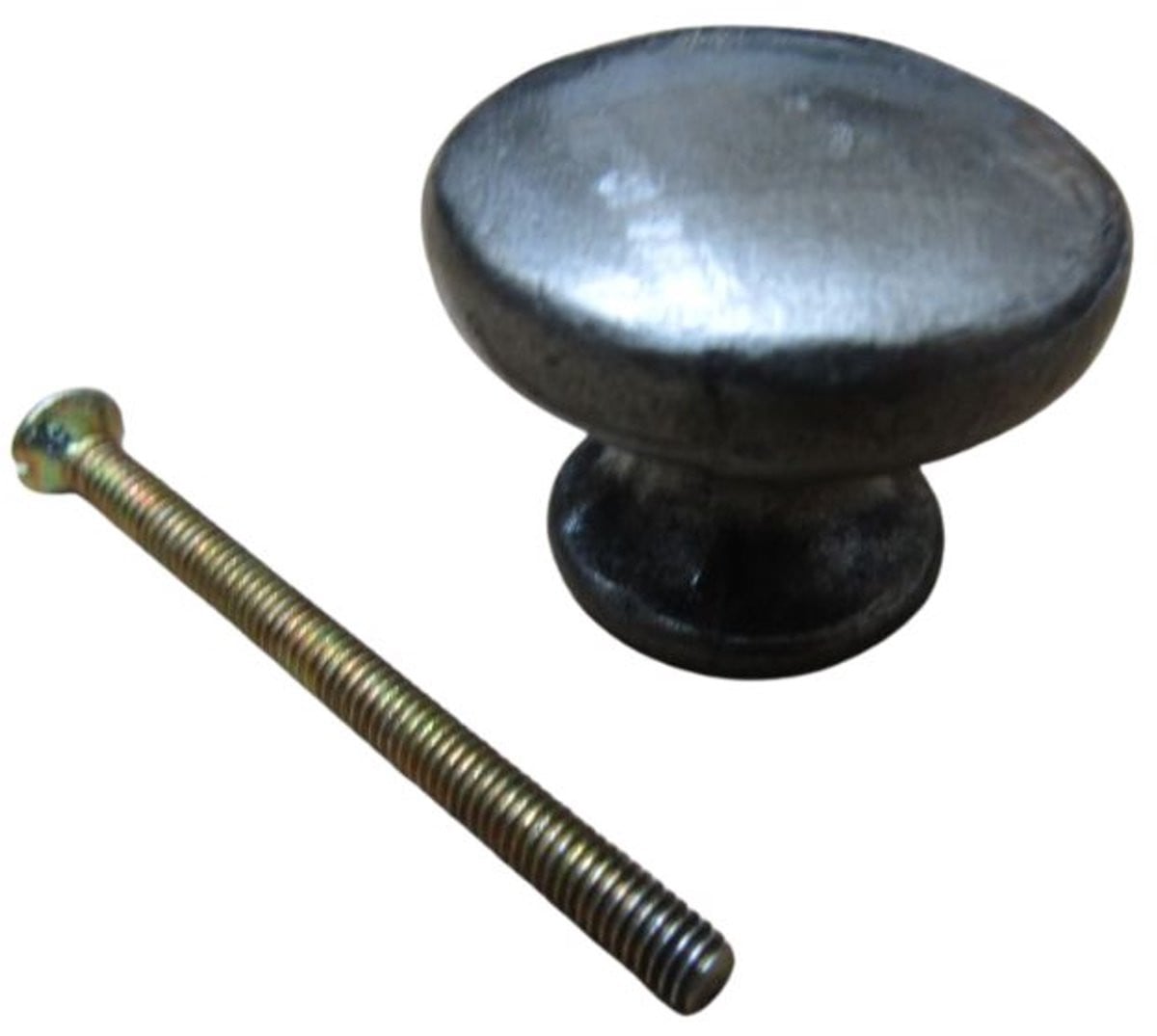 Shaker Kastknop Antiek IJzer 35mm