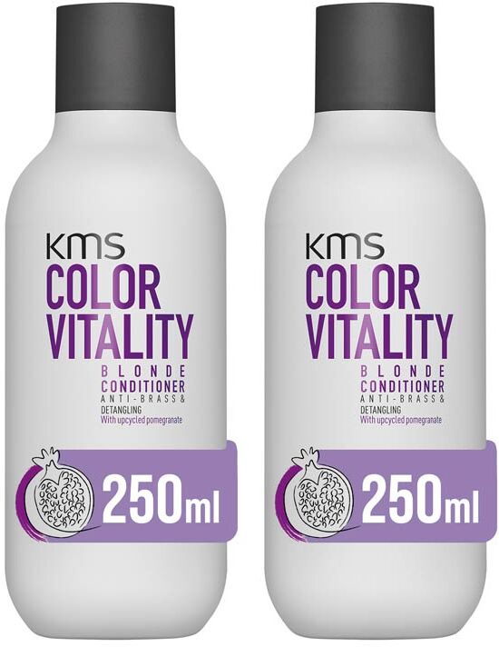 KMS Color Vitality Blonde Conditioner 250ml Double