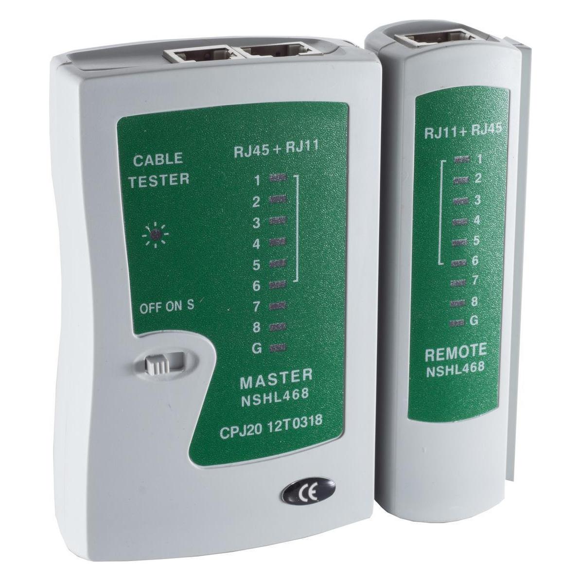 Shiverpeaks -BASIC-S--Netzwerktester RJ45 (Kabeltester) (BS75617)