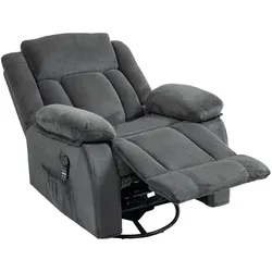 RELAXSESSEL Polyester Schaumstoff Grau