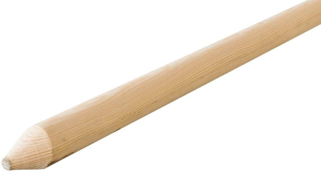 Weitere Bohnenstange 250cm Ø 4 cm, Länge 250 cm, Kiefer unbehandelt