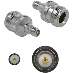 DELOCK Adapter N Buchse zu RP-SMA Buchse 10 GHz