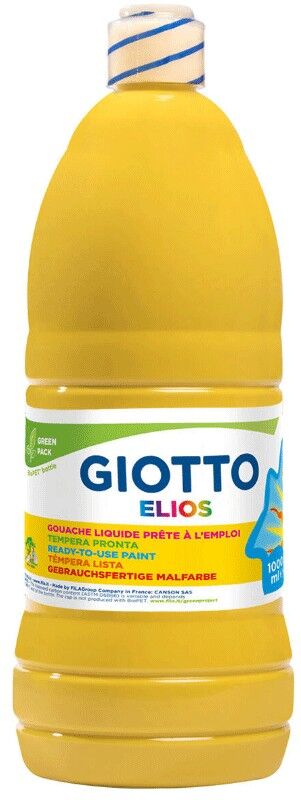 Flacon 1 litre Gouache ELIOS Jaune - Giotto