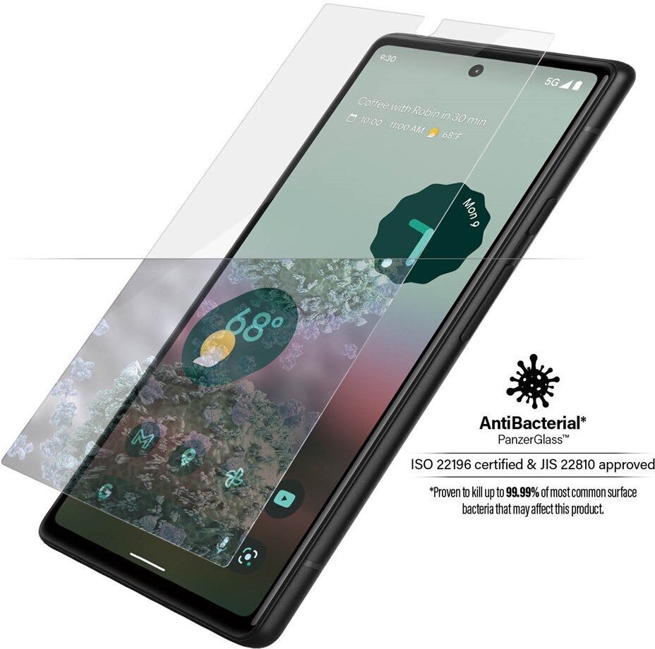 Displayschutz Google Pixel   PanzerGlass™   Google Pixel 6a   Clear Glass - Refurbished