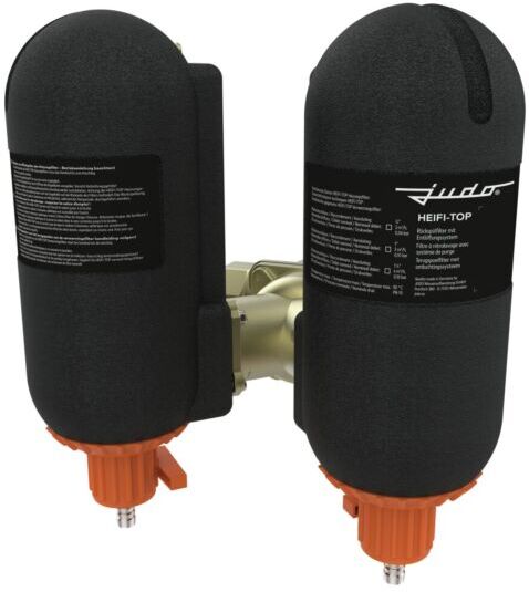 Judo Rückspülfilter Heifi-Top JHF-T 11/2" 8060033 mit Verschraubung, für Heizungsvorlauf