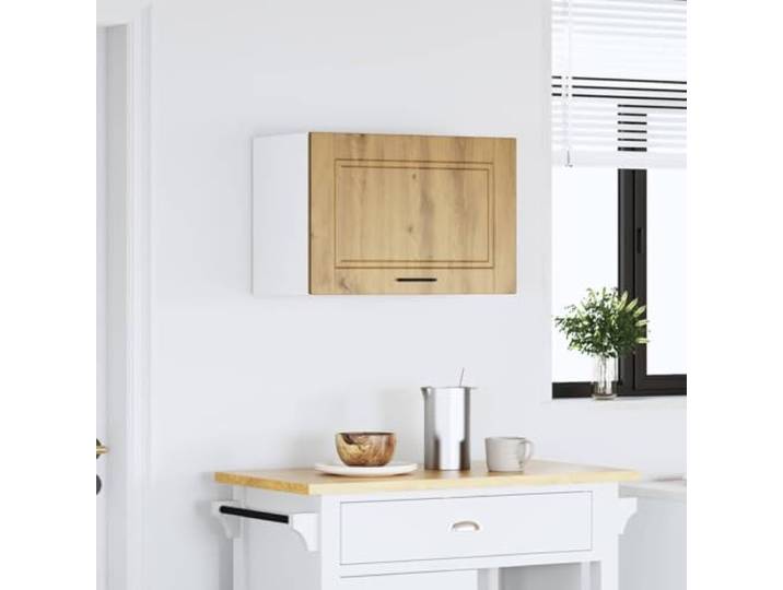 KTHLBRH Porto Küchenschrank 60 x 31 x 40 cm Eiche Handwerk Kapazität 70 kg, robuste Spanplatte, Wanddesign, leicht zu reinigen
