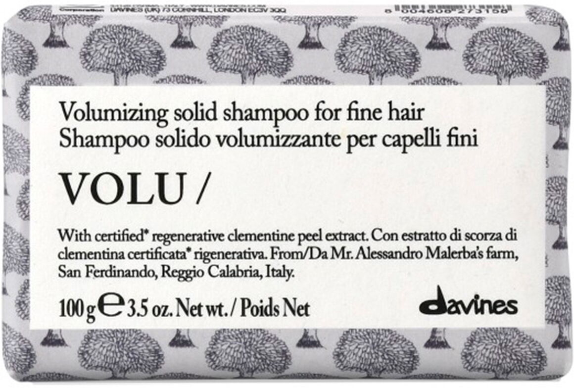 100g Davines Essential Haircare Volu Shampoo Bar