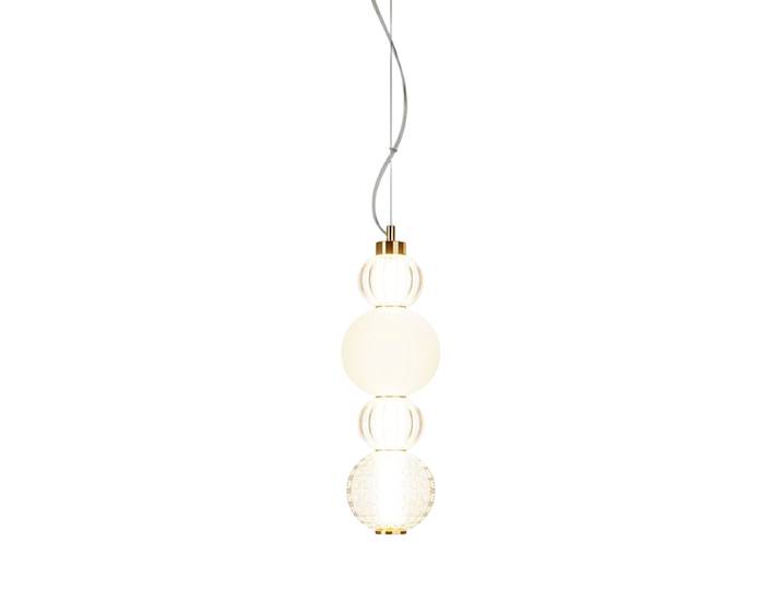 LED-Pendellampe „Collar“ 4-Kugeln Gold Maytoni