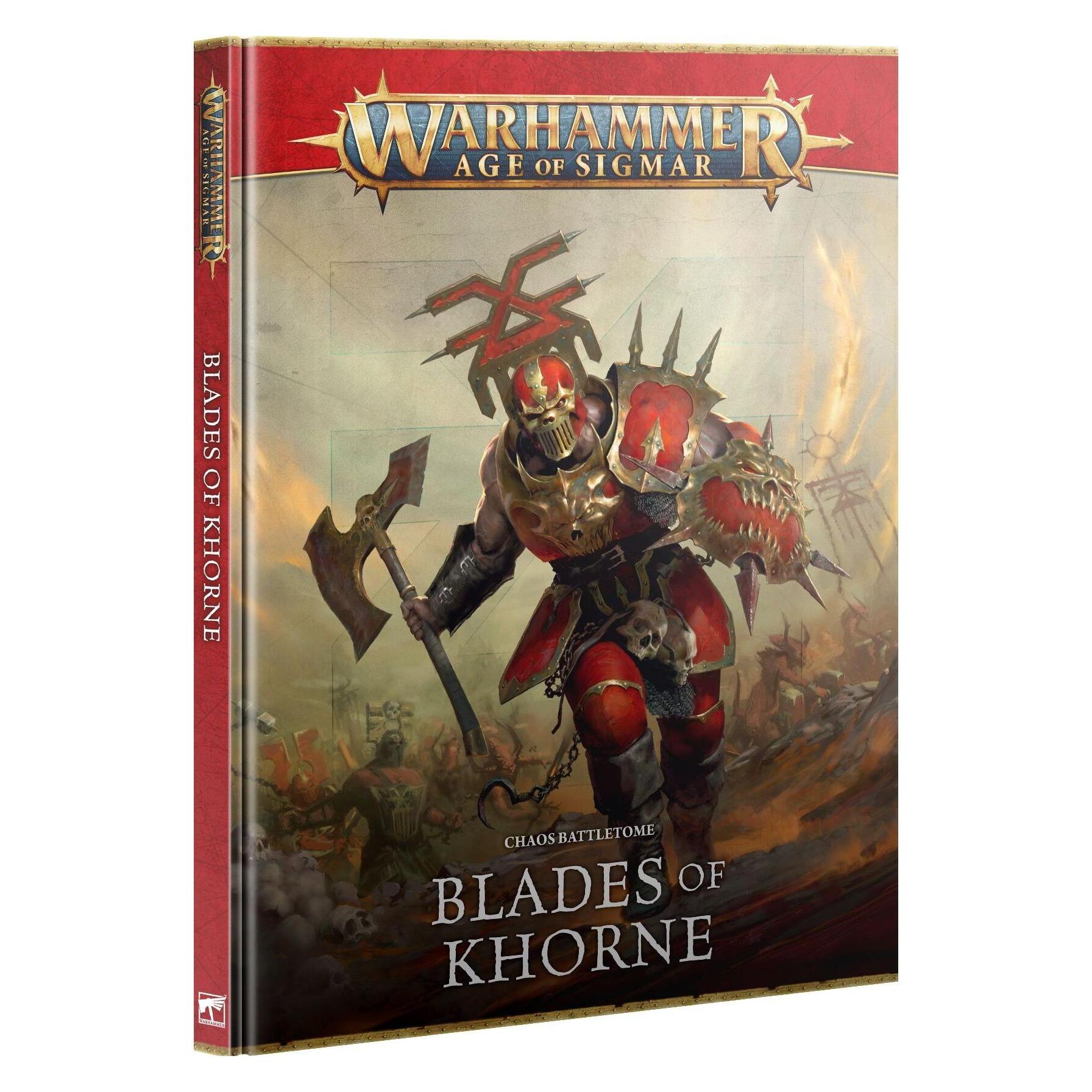 Games Workshop Warhammer AoS - Battletome V.4 Blades of Khorne (En) (Papier) (60030201031)