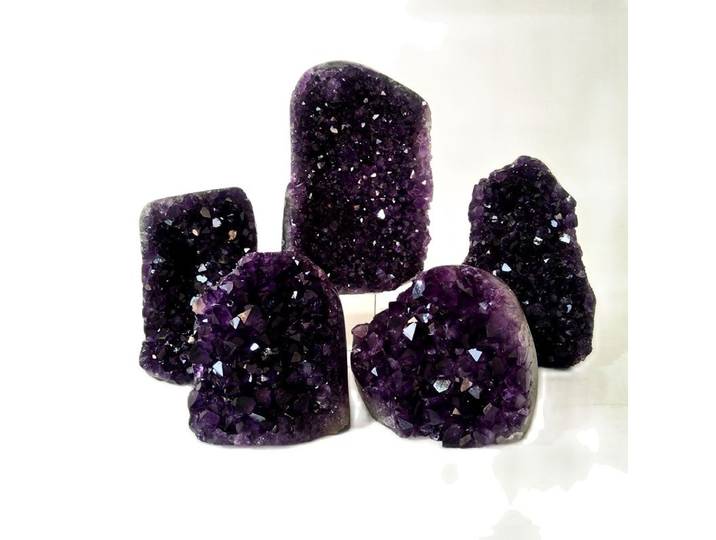 Grande pierre naturelle améthyste géode Quartz brut cristal Cluster maison bureau chambre décor haute qualité Uruguay améthyste Reiki ornements